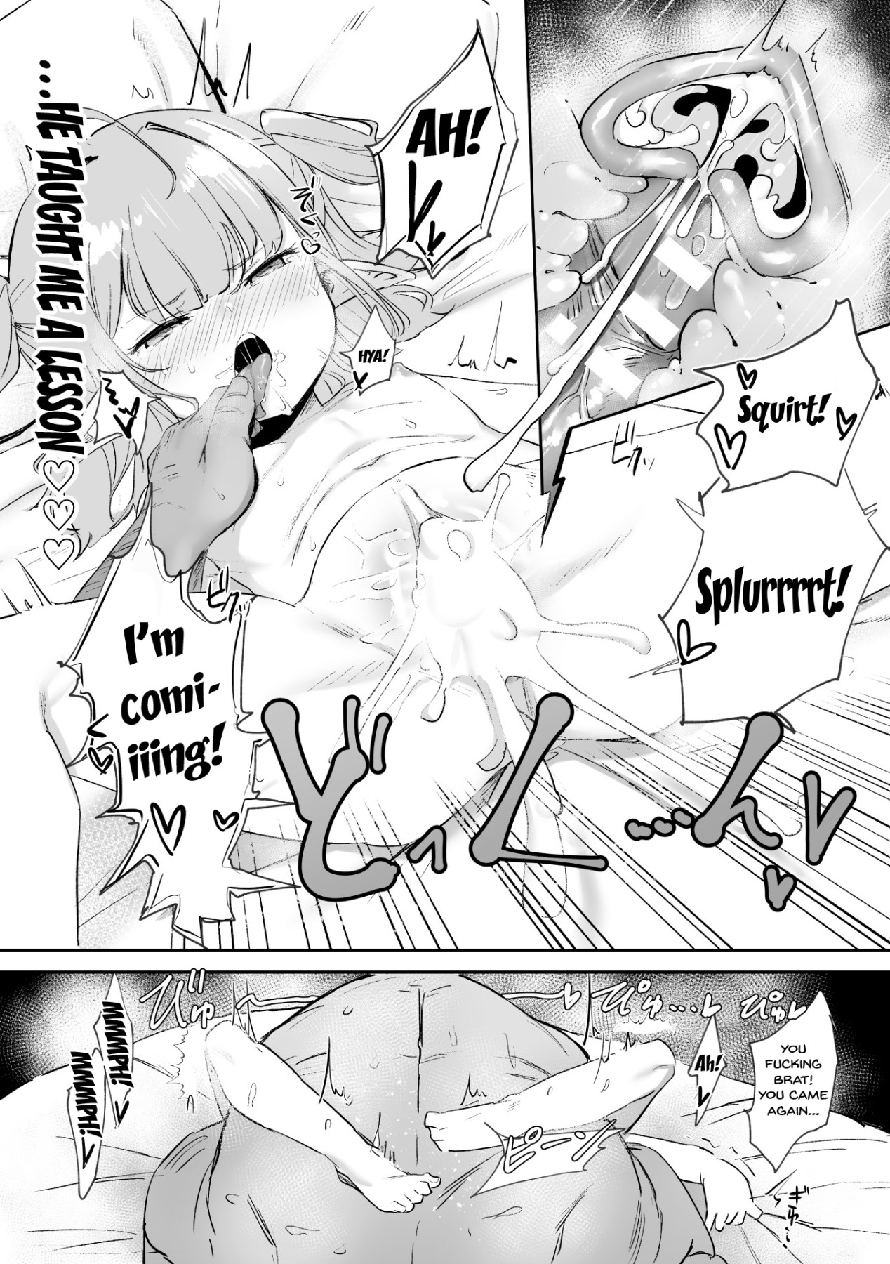 Hentai Manga Comic-Punishing a Bratty Young Succubus-Chapter 1-18